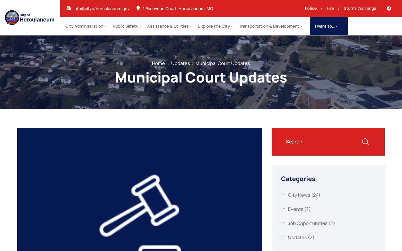 Herculaneum municipal court transfer notice